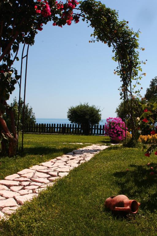 Zahrada ubytování Bed and Breakfast Nefer