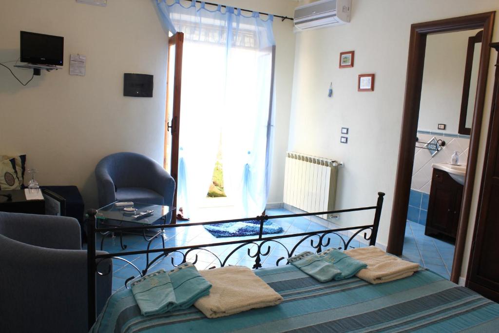 Postel nebo postele na pokoji v ubytování Bed and Breakfast Nefer