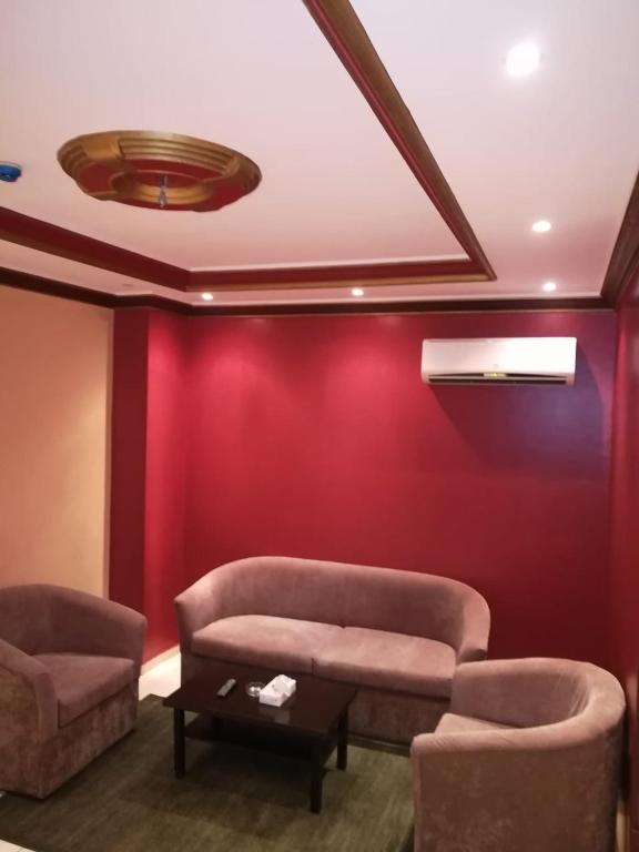Posezení v ubytování Leen Serviced Apartments