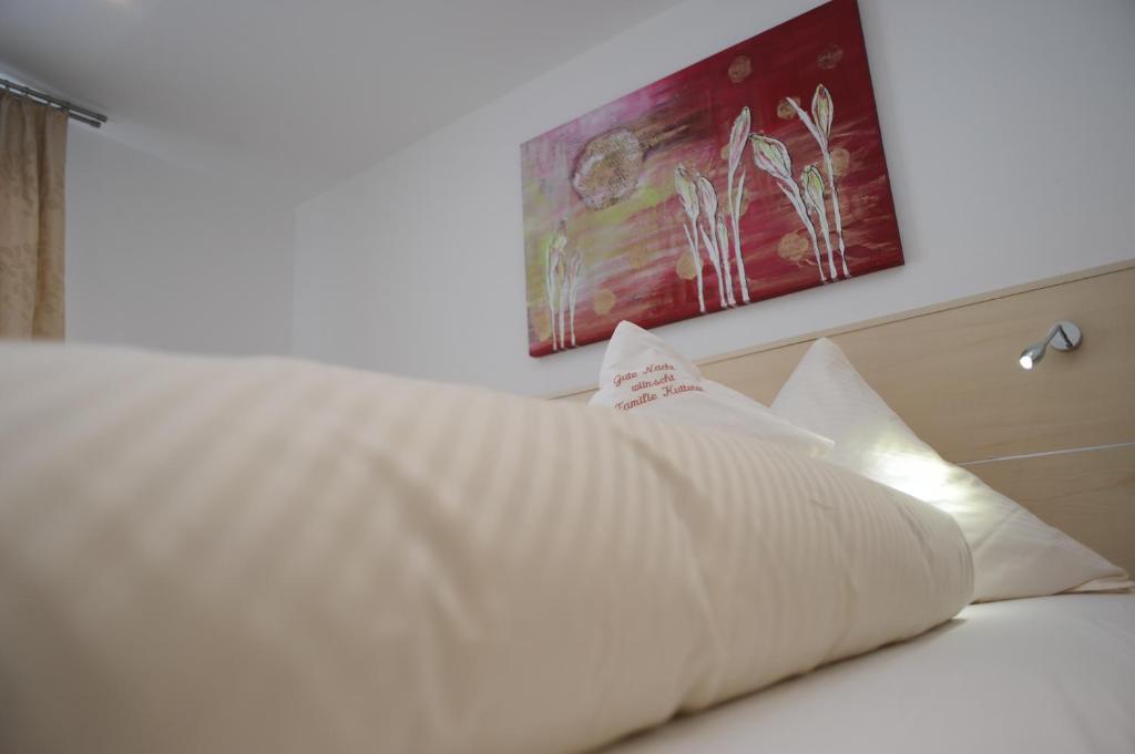 Postel nebo postele na pokoji v ubytování Hotel-Restaurant Steuermann