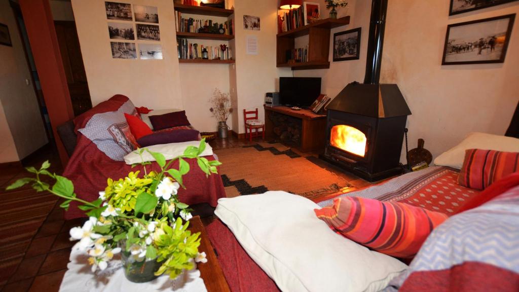 Posezení v ubytování Casa del Altozano