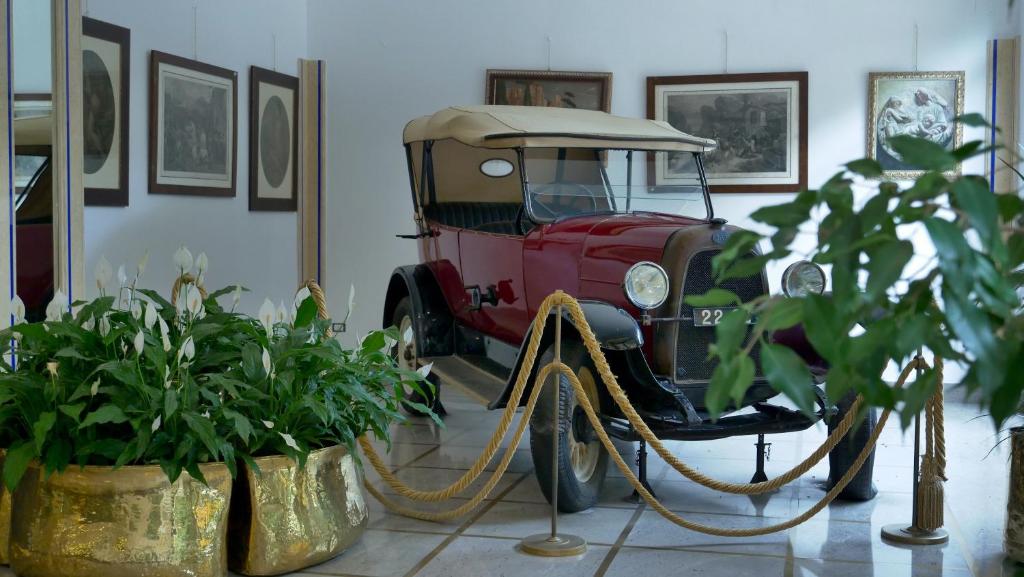 Posezení v ubytování 501 Hotel