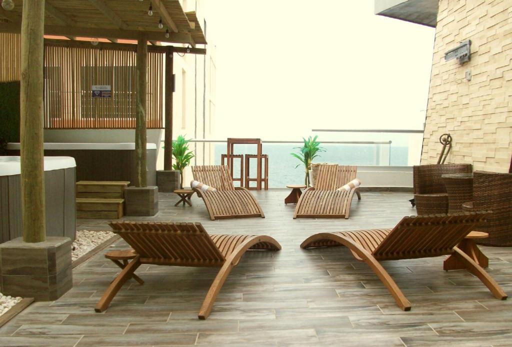 Posezení v ubytování Hotel Clipperton