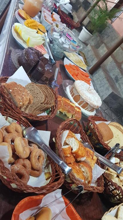Comida in lodge ou em algum lugar perto