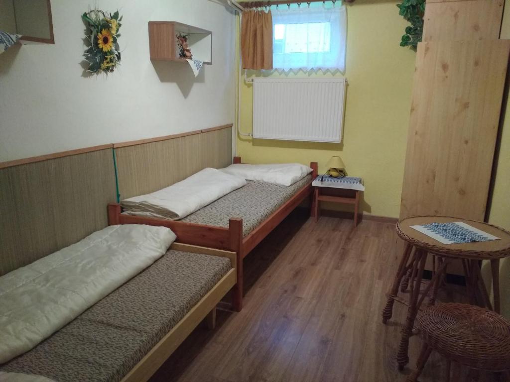 Voodi või voodid majutusasutuse Ubytovanie v súkromí toas