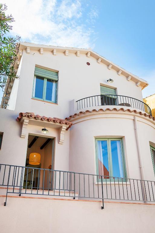 Balkón nebo terasa v ubytování CASA DEL PI