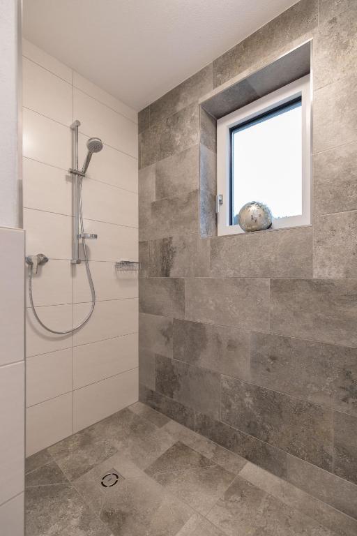 Kúpeľňa v ubytovaní Haus Vogelmühle