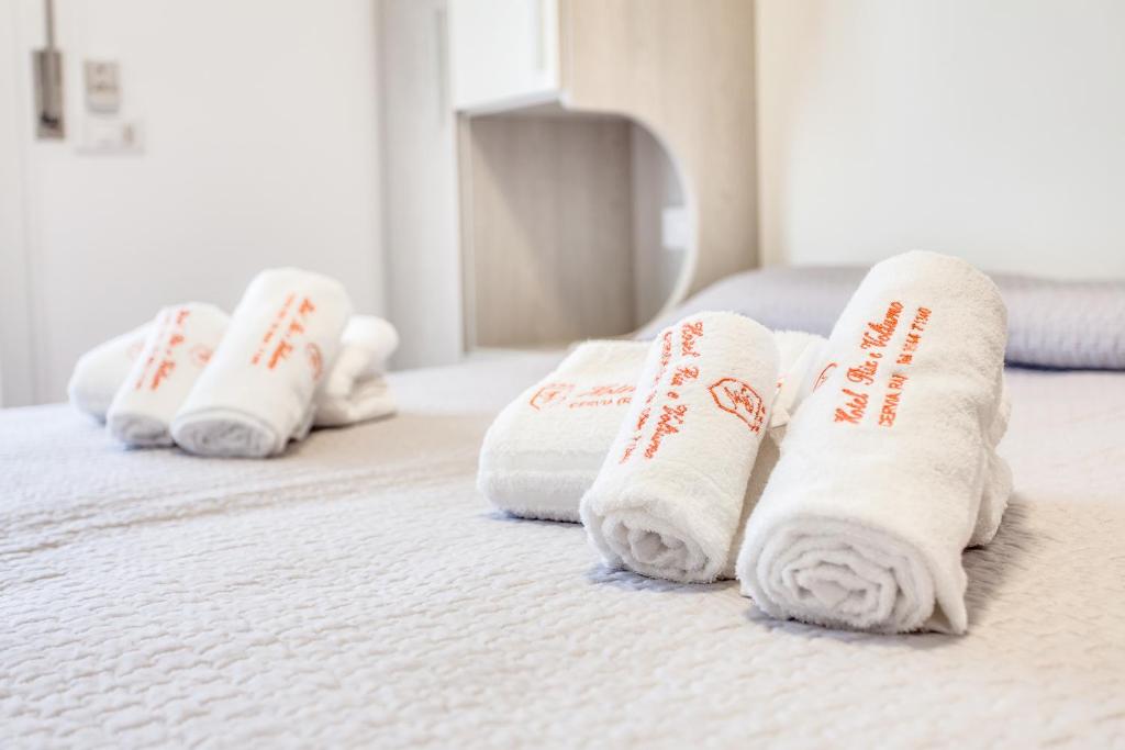 Postel nebo postele na pokoji v ubytování Hotel Riz