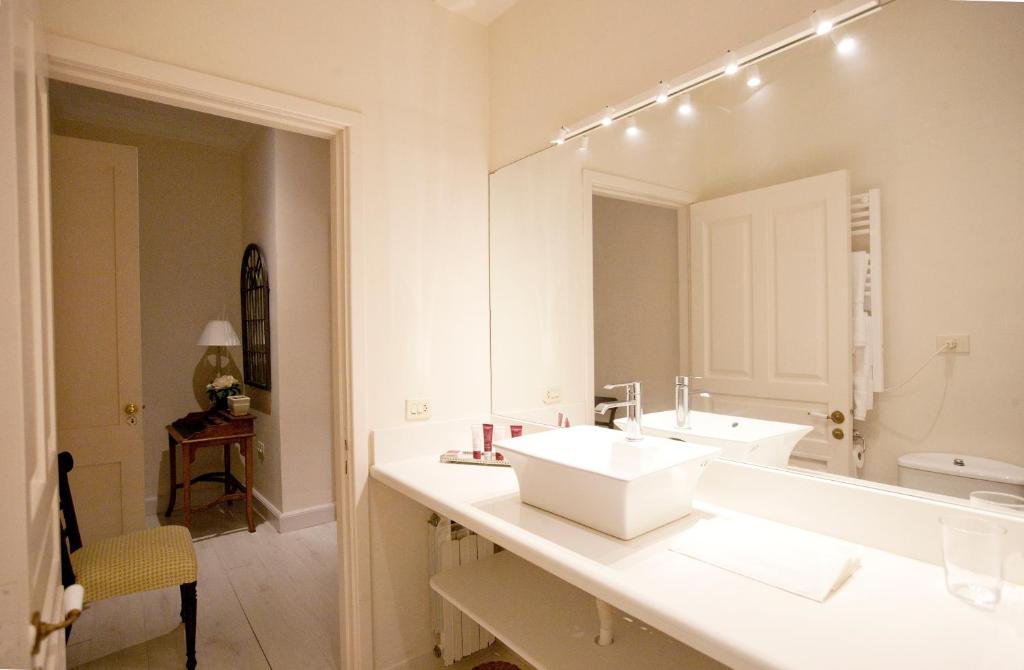 Koupelna v ubytování Suites de Franchy