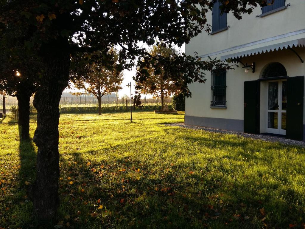 Zahrada ubytování B&B Le Ripe