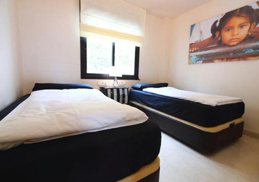 Posteľ alebo postele v izbe v ubytovaní Apartment Casaluthel Calaceite