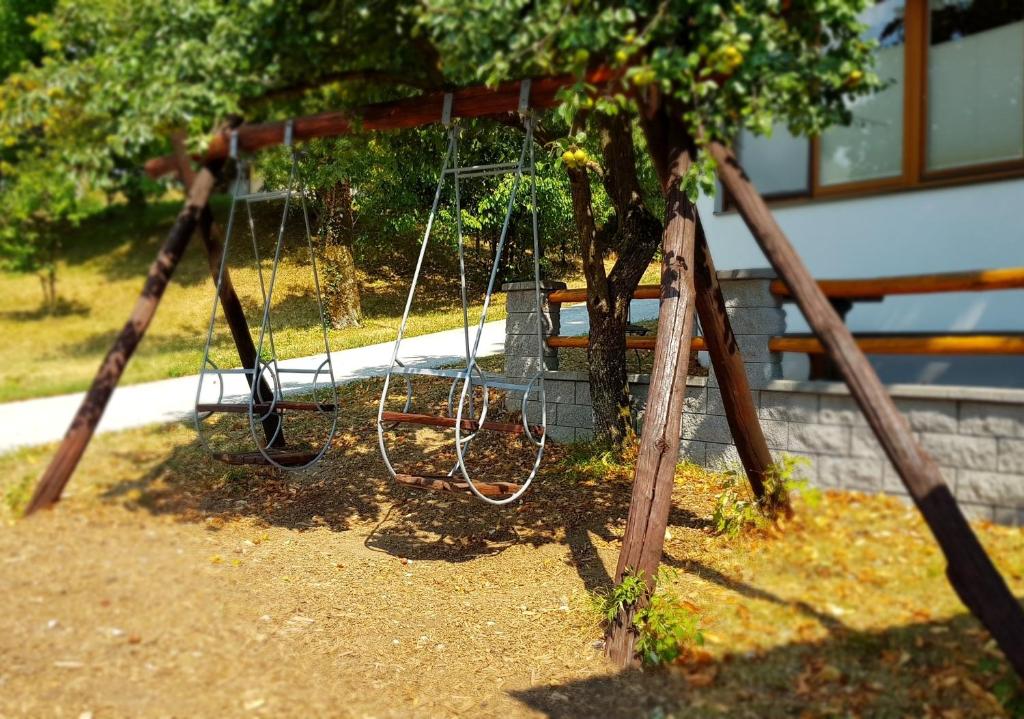 Zahrada ubytování Apartma pri Boštjanu