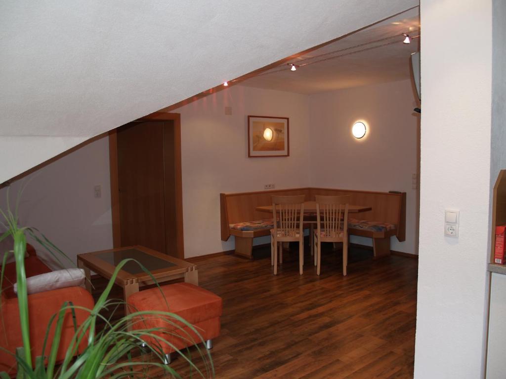 Posezení v ubytování Apart Rustica