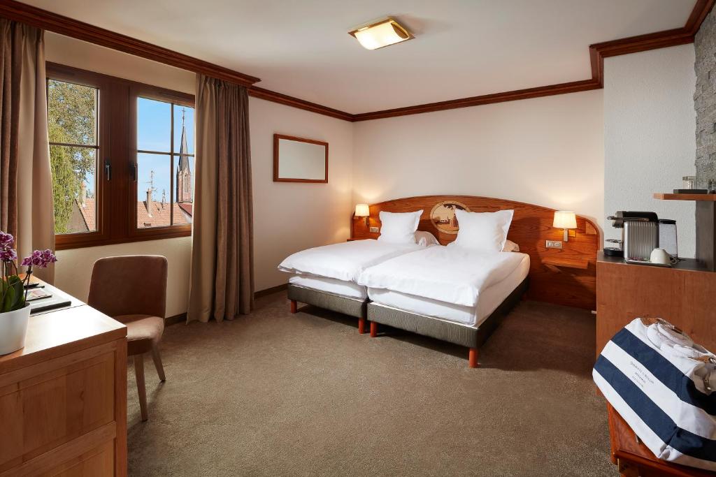 Krevet ili kreveti u jedinici u objektu Hotel Spa Restaurant Domaine du Moulin