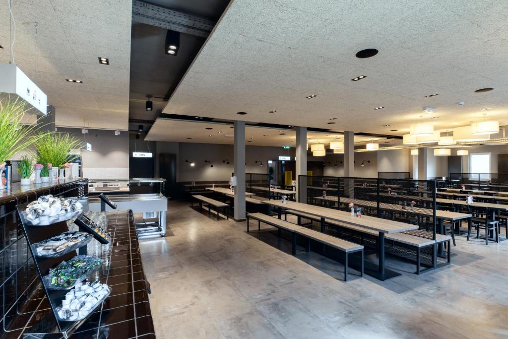 Restaurace v ubytování a&o Frankfurt Ostend