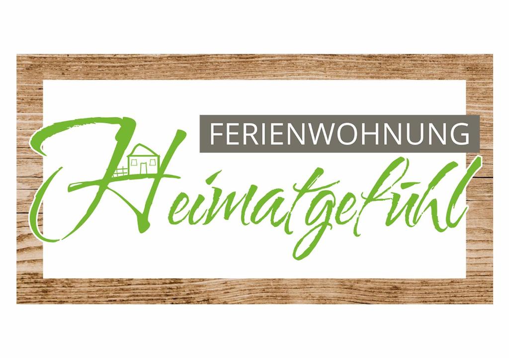 a sign with the words fernwood handwriting remediation at FerienwohnungHeimatgefühl in Rimpar
