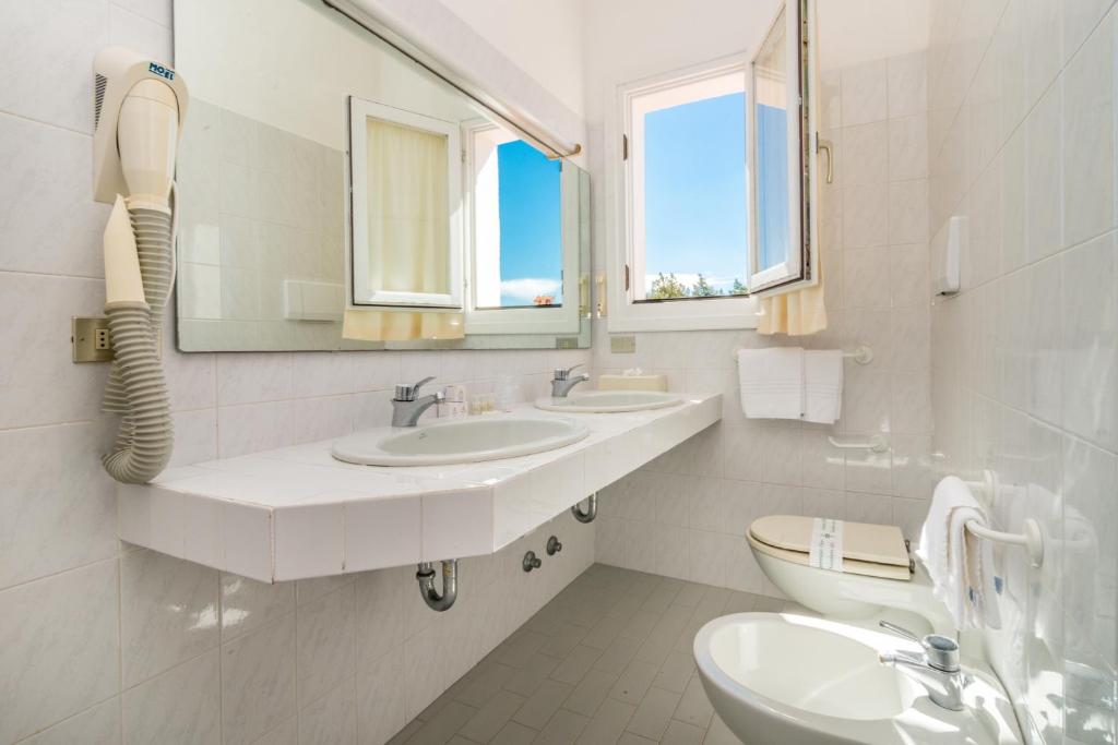 Koupelna v ubytování Hotel 3 Botti