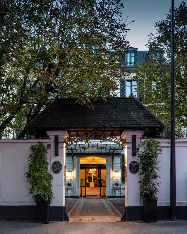 Exteriér nebo vchod ubytování Hôtel Regent's Garden - Astotel