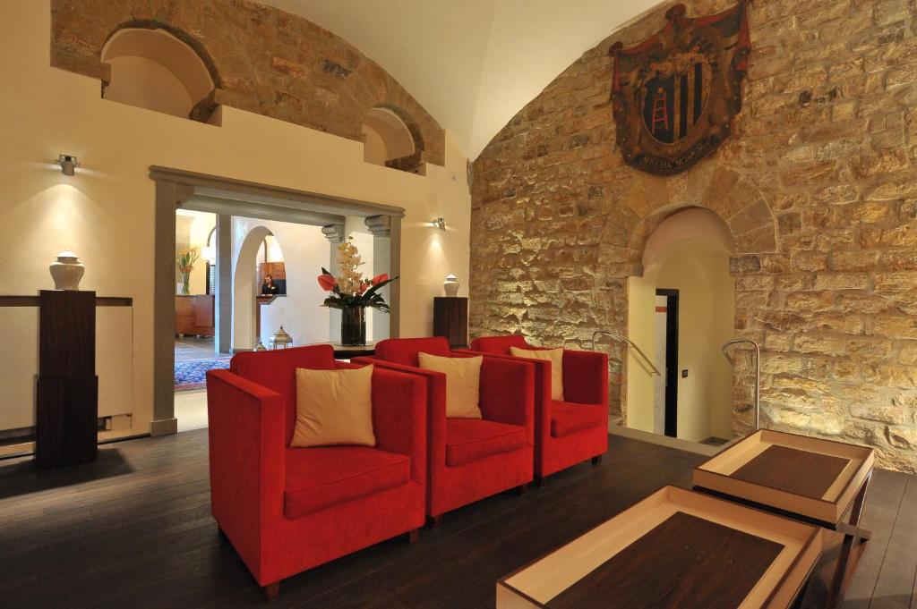 Posezení v ubytování Hotel degli Orafi
