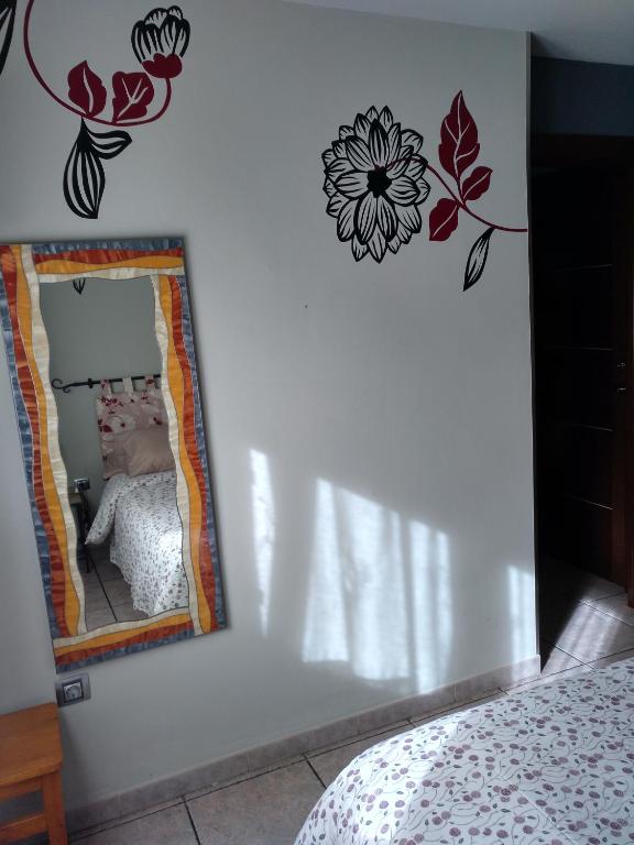 Postel nebo postele na pokoji v ubytování Piso La Torre