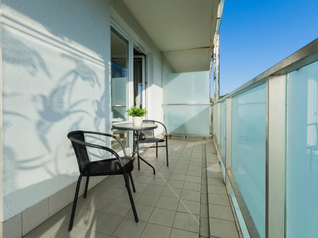 Balkón alebo terasa v ubytovaní VacationClub - Aquarius Apartament 93