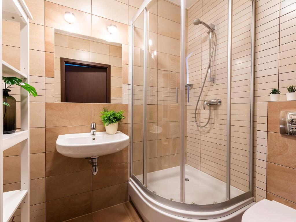Kúpeľňa v ubytovaní VacationClub - Aquarius Apartament 93