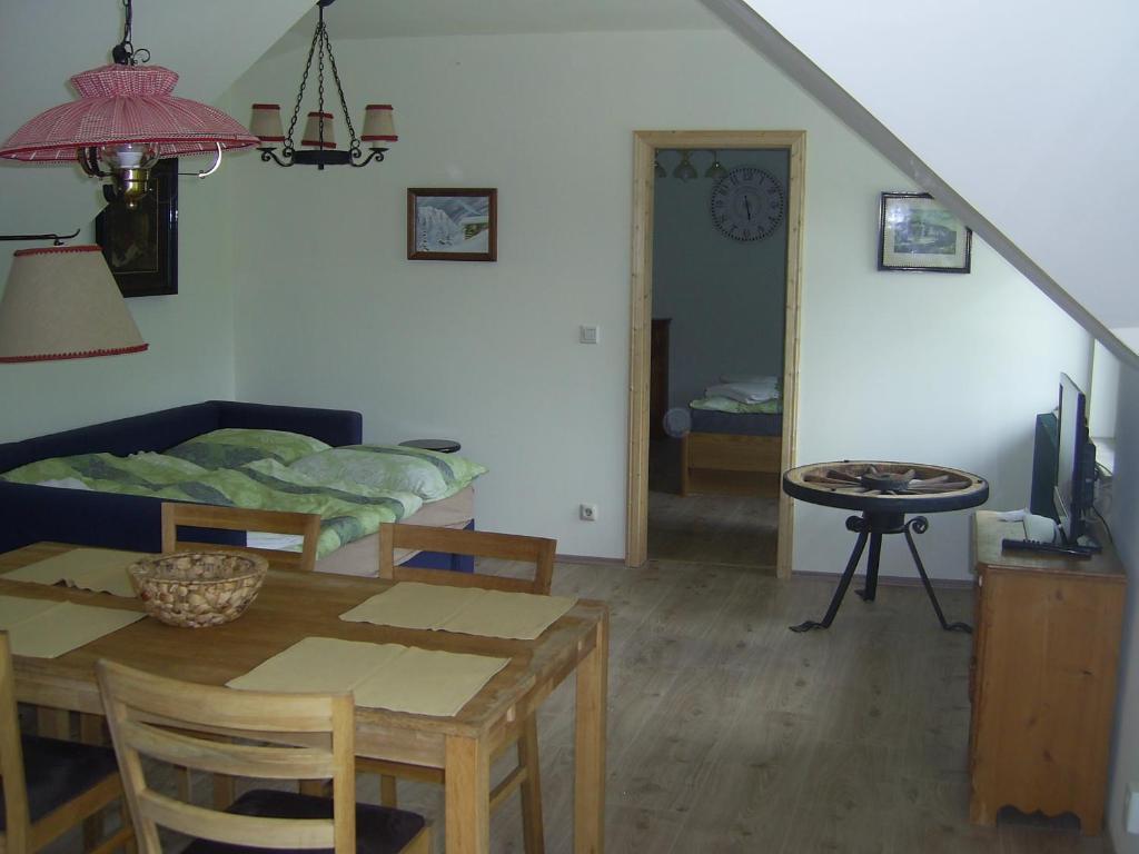Posezení v ubytování Das Haus am See