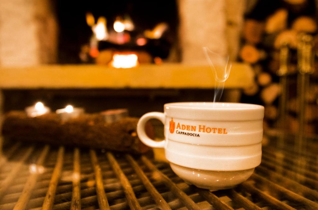 Coffee and tea making facilities at Aden Hotel Cappadocia