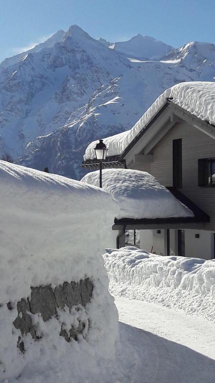 Haus Gentiana A v zimě