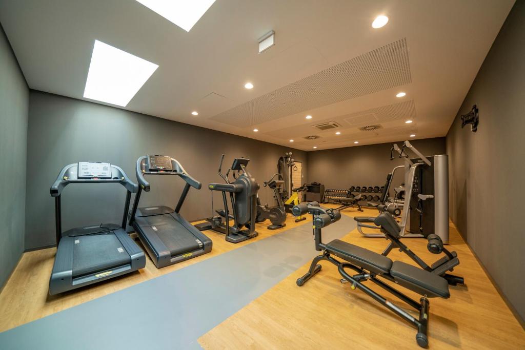 Fitness centrum a/nebo fitness zařízení v ubytování roomz Vienna Prater