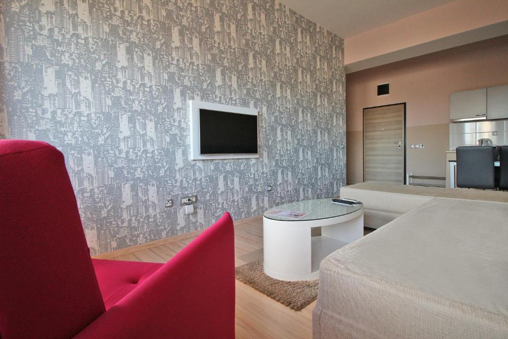 Luxury Skopje Apartments Premium - Apartamento Superior De Una Habitación Con Balcón (5 Adultos)