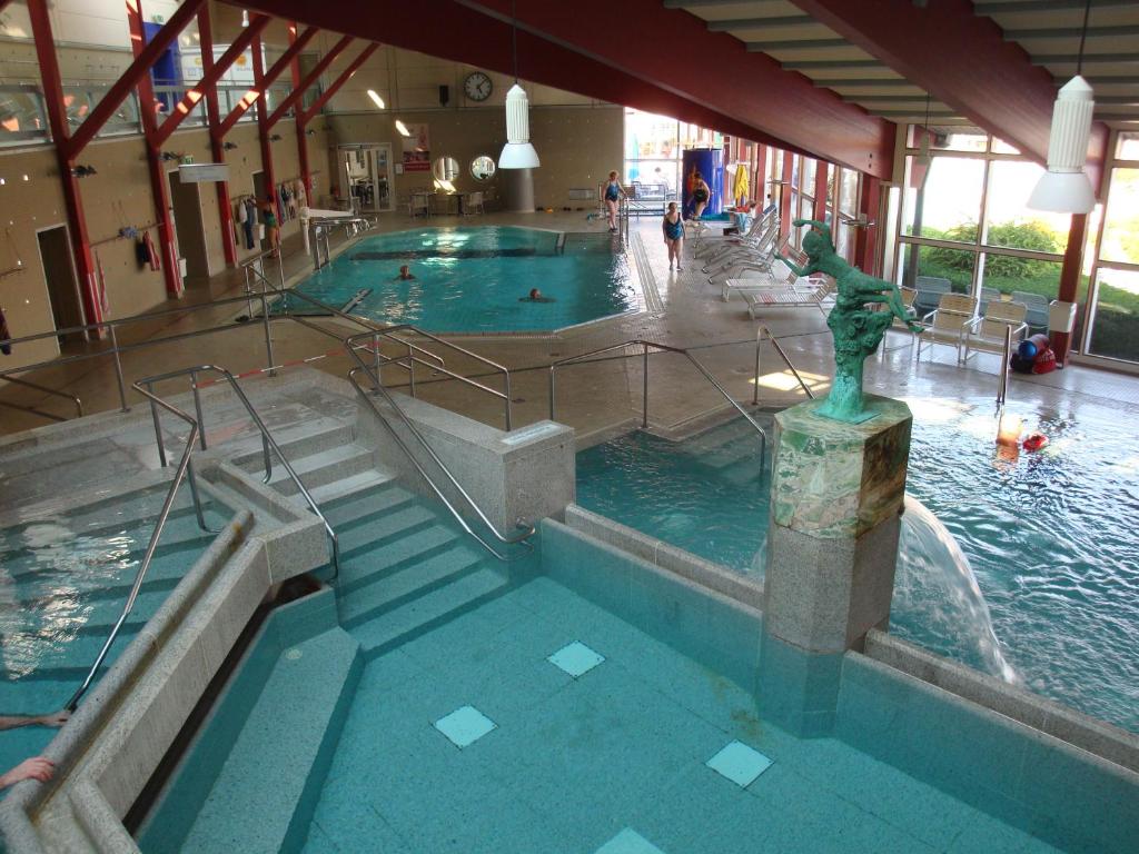 Bazén v ubytování Apparthotel Minerva Diana Octavia nebo v jeho okolí