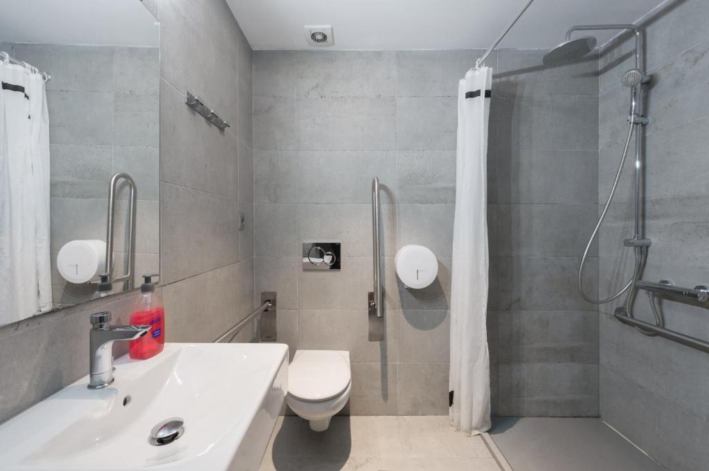 Kúpeľňa v ubytovaní Yeah Barcelona Hostel