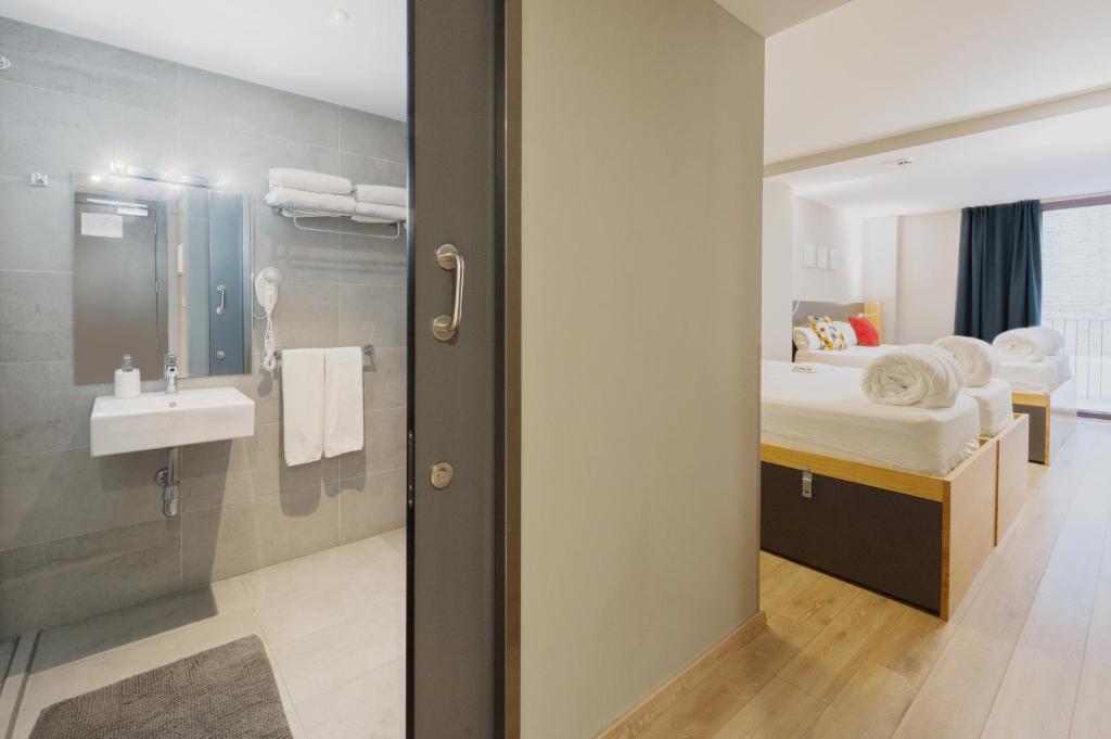Kúpeľňa v ubytovaní Yeah Barcelona Hostel