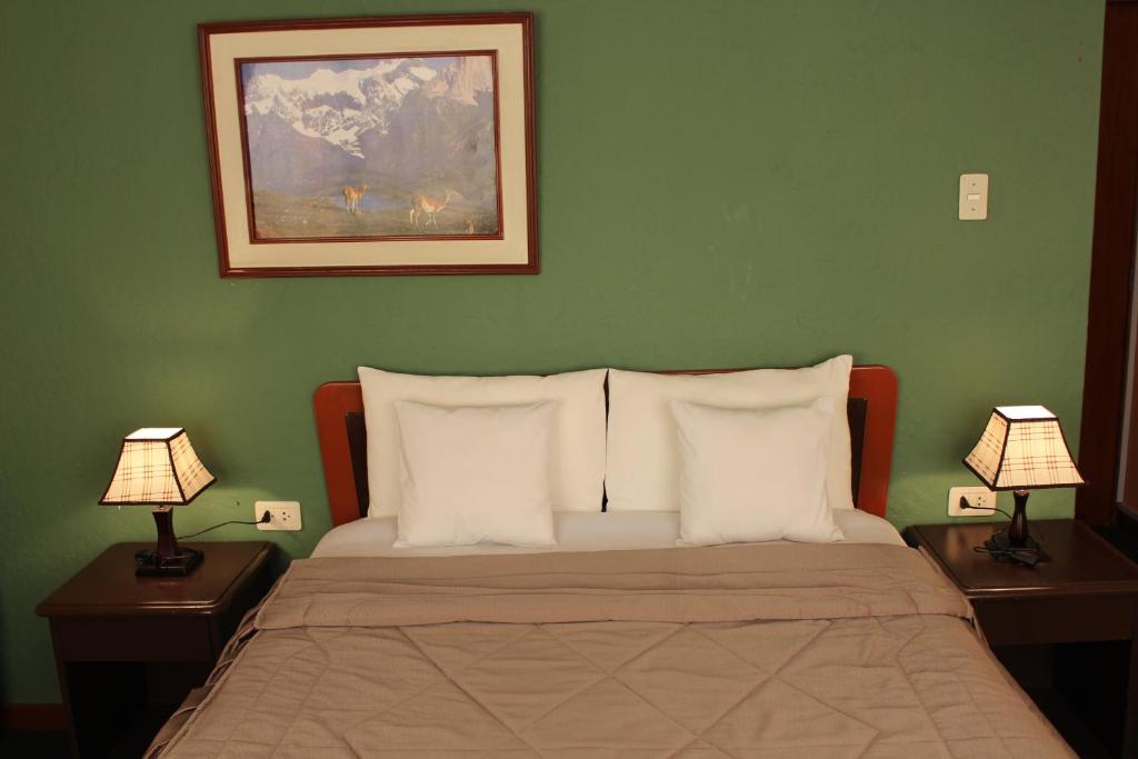 Postel nebo postele na pokoji v ubytování La Posada del Colca