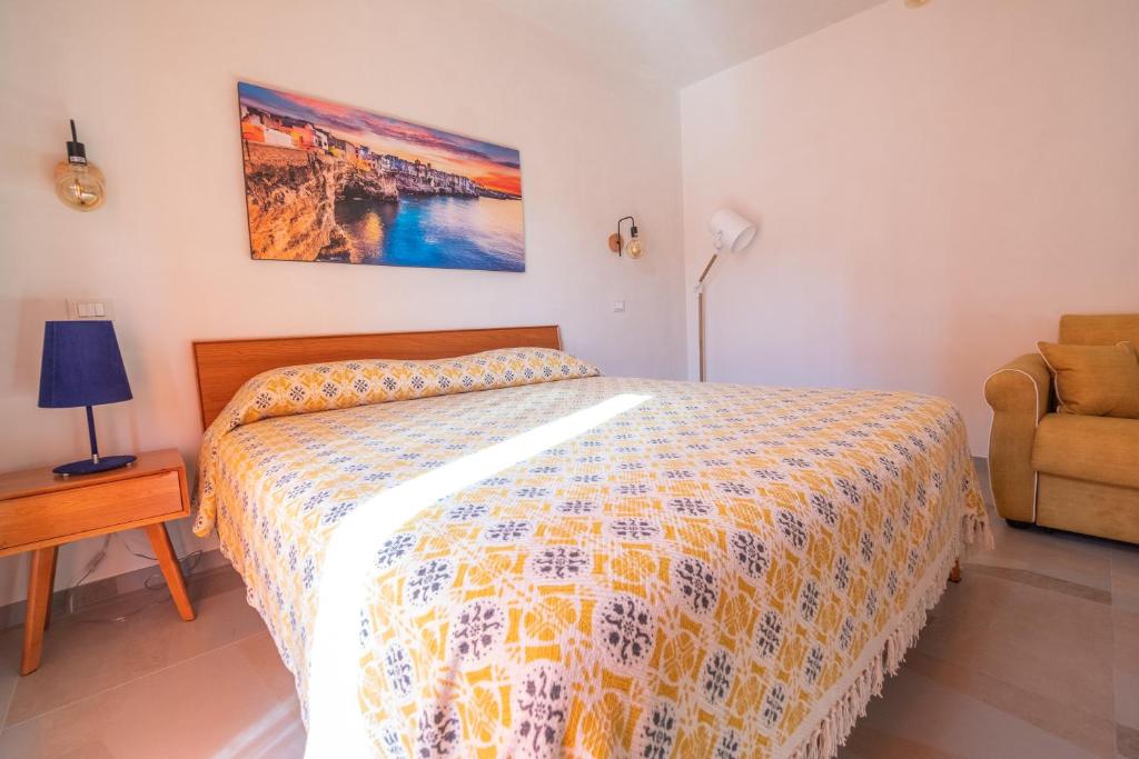 Postel nebo postele na pokoji v ubytování B&B A Pochi Passi