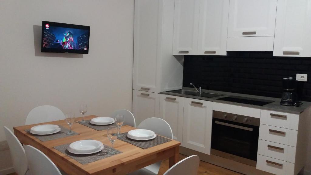 Kuchyňa alebo kuchynka v ubytovaní La casa di Cì-CÌ