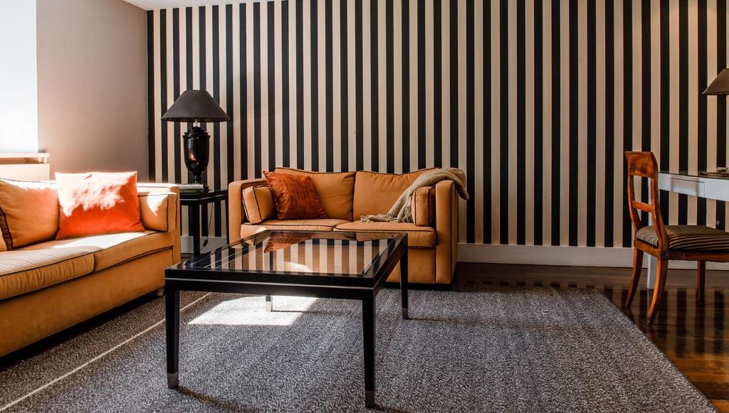 Posezení v ubytování Hotel Gerbermühle