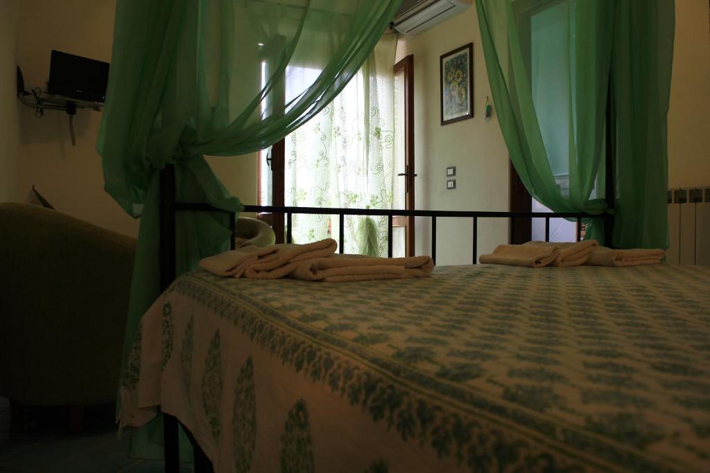 Postel nebo postele na pokoji v ubytování Bed and Breakfast Nefer