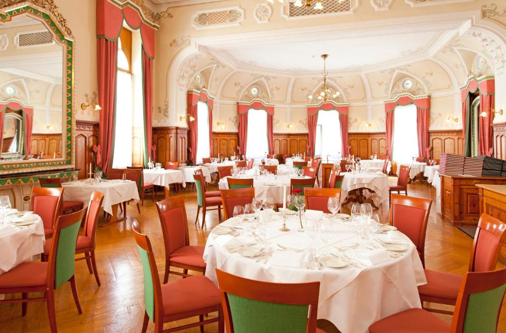 Restaurace v ubytování Edelweiss Swiss Quality Hotel