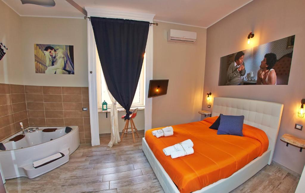 Koupelna v ubytování Artisti Bed&Dreams