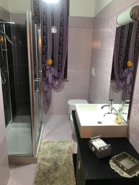 Kúpeľňa v ubytovaní Casa FONTESECCA