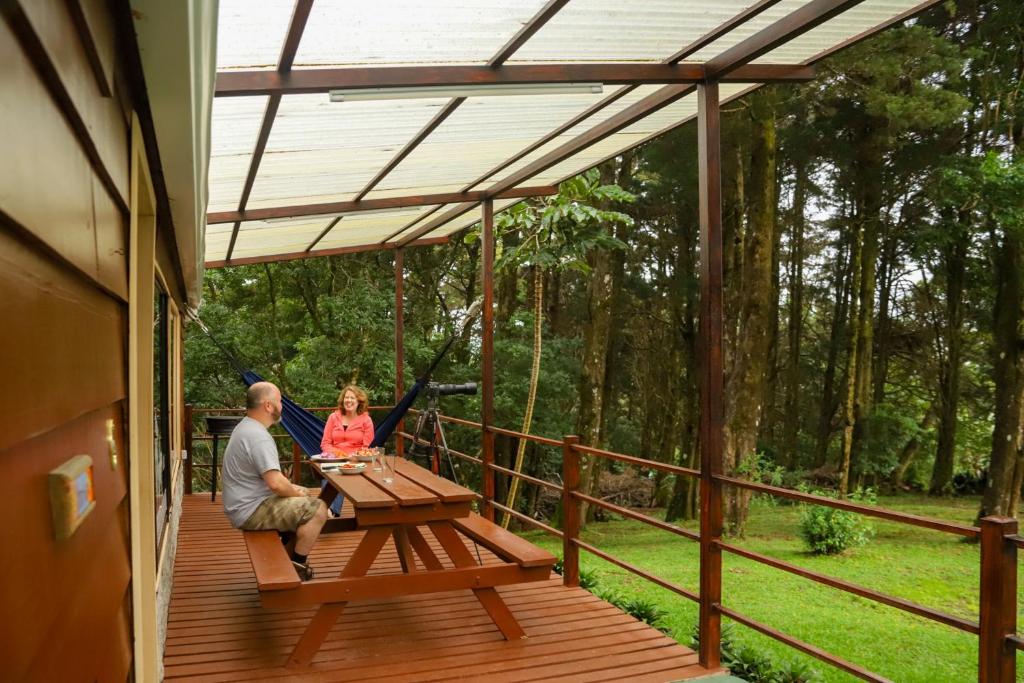 Hosté ubytování Los Pinos Cabins & Reserve