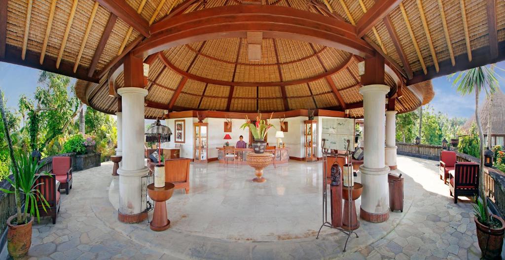 Restaurace v ubytování Taman Wana Resort Palasari