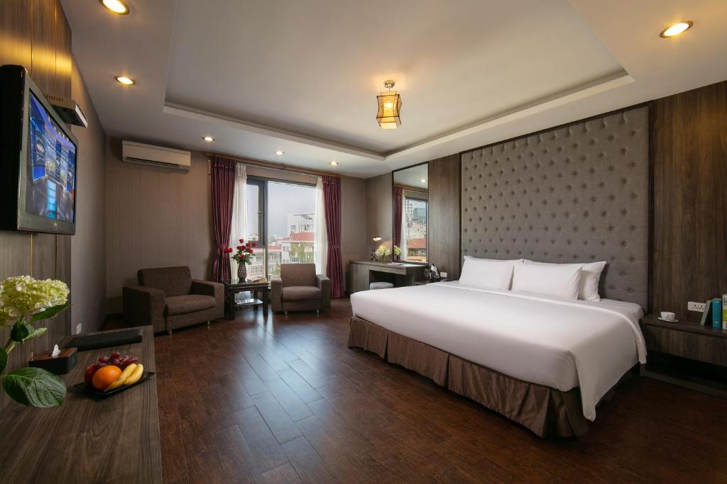 Postel nebo postele na pokoji v ubytování Sen Luxury Hotel - Managed by Sen Hotel Group