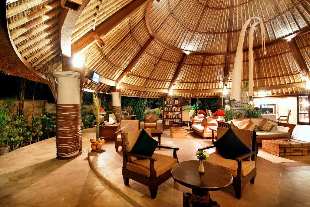 Restaurace v ubytování Taman Wana Resort Palasari
