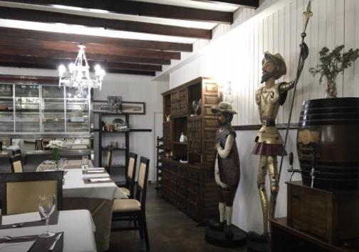 Restaurace v ubytování El Quijote