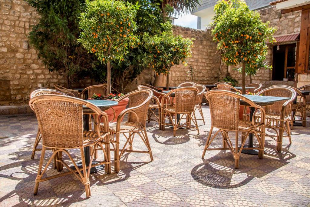 מסעדה או מקום אחר לאכול בו ב-Dar Camelia