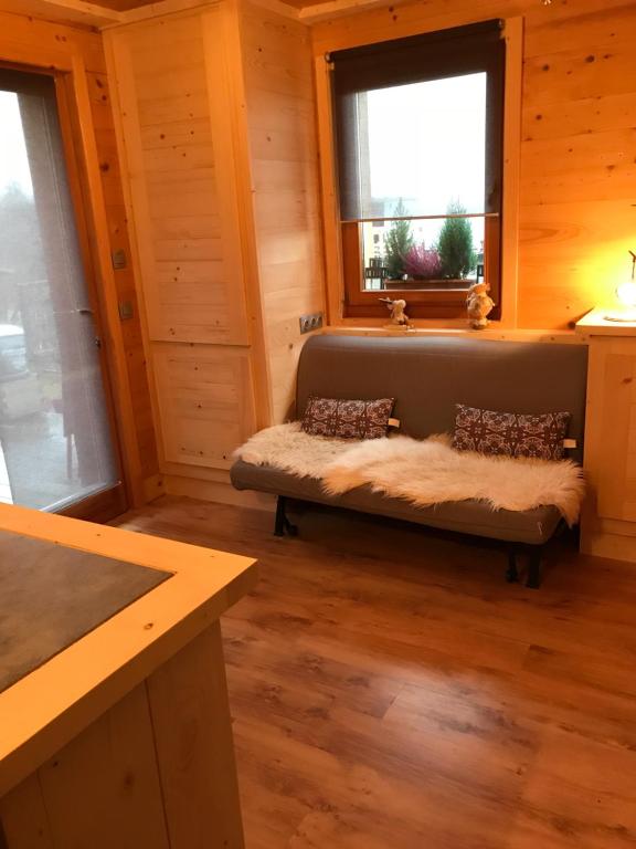 Postel nebo postele na pokoji v ubytování Gîte Bella Vita