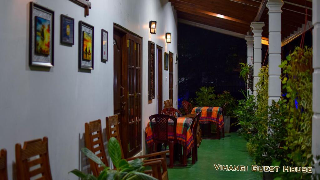 Posezení v ubytování Vihangi Guesthouse